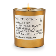 Load image into Gallery viewer, Gold Candles- Snow Day &amp; Apres Ski
