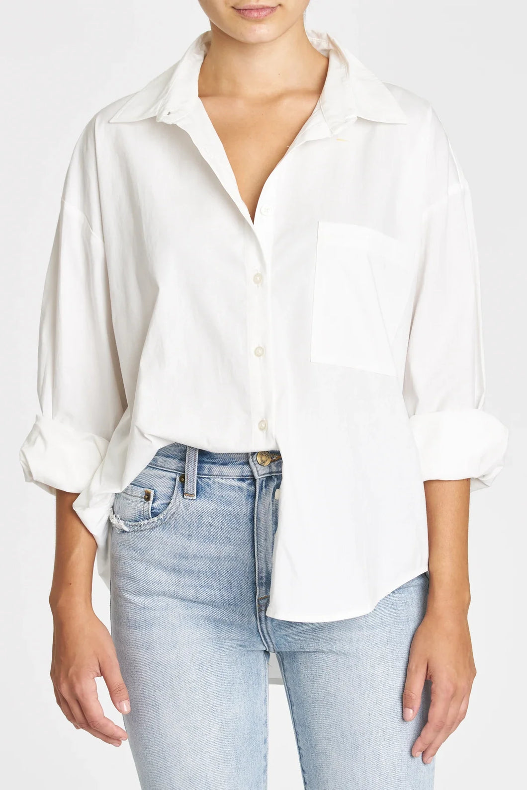 Sloane LS Oversized Button Down