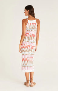 Camille Stripe Crochet Dress (Additional Colors)