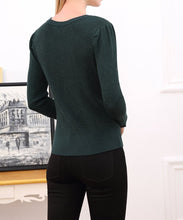 Load image into Gallery viewer, Spencer Knit Top w/Lurex
