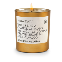 Load image into Gallery viewer, Gold Candles- Snow Day &amp; Apres Ski
