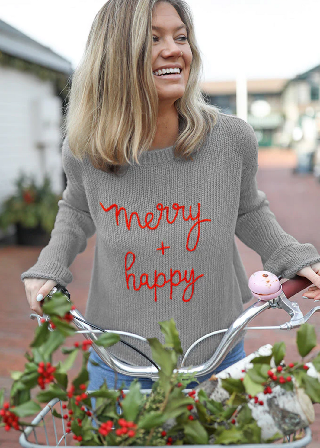 Merry + Happy Crew Sweater