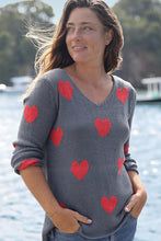 Load image into Gallery viewer, Besotted V Cotton Sweater
