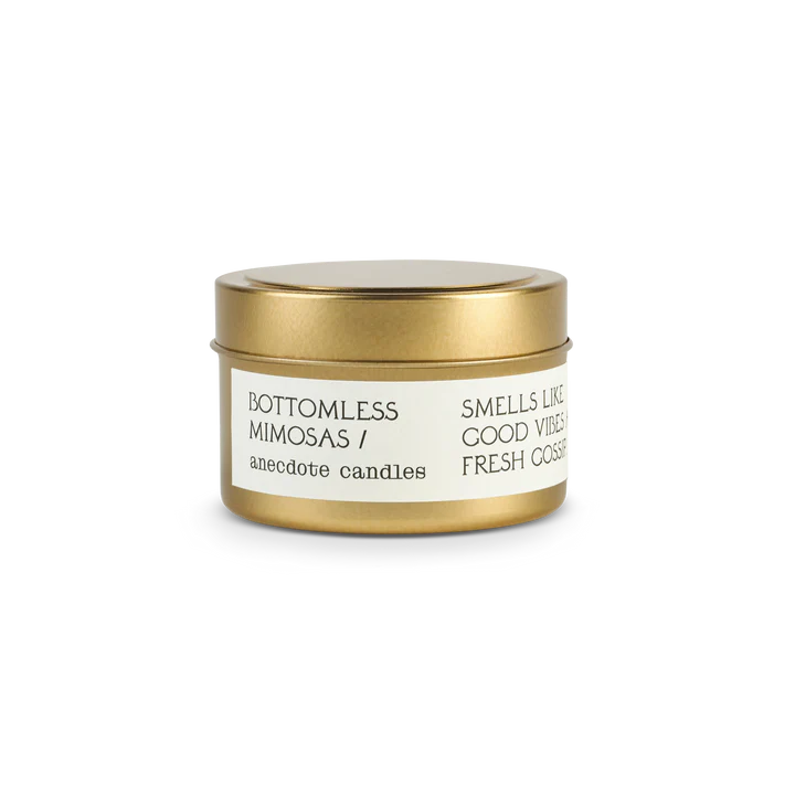 Bottomless Mimosa Tin Candles