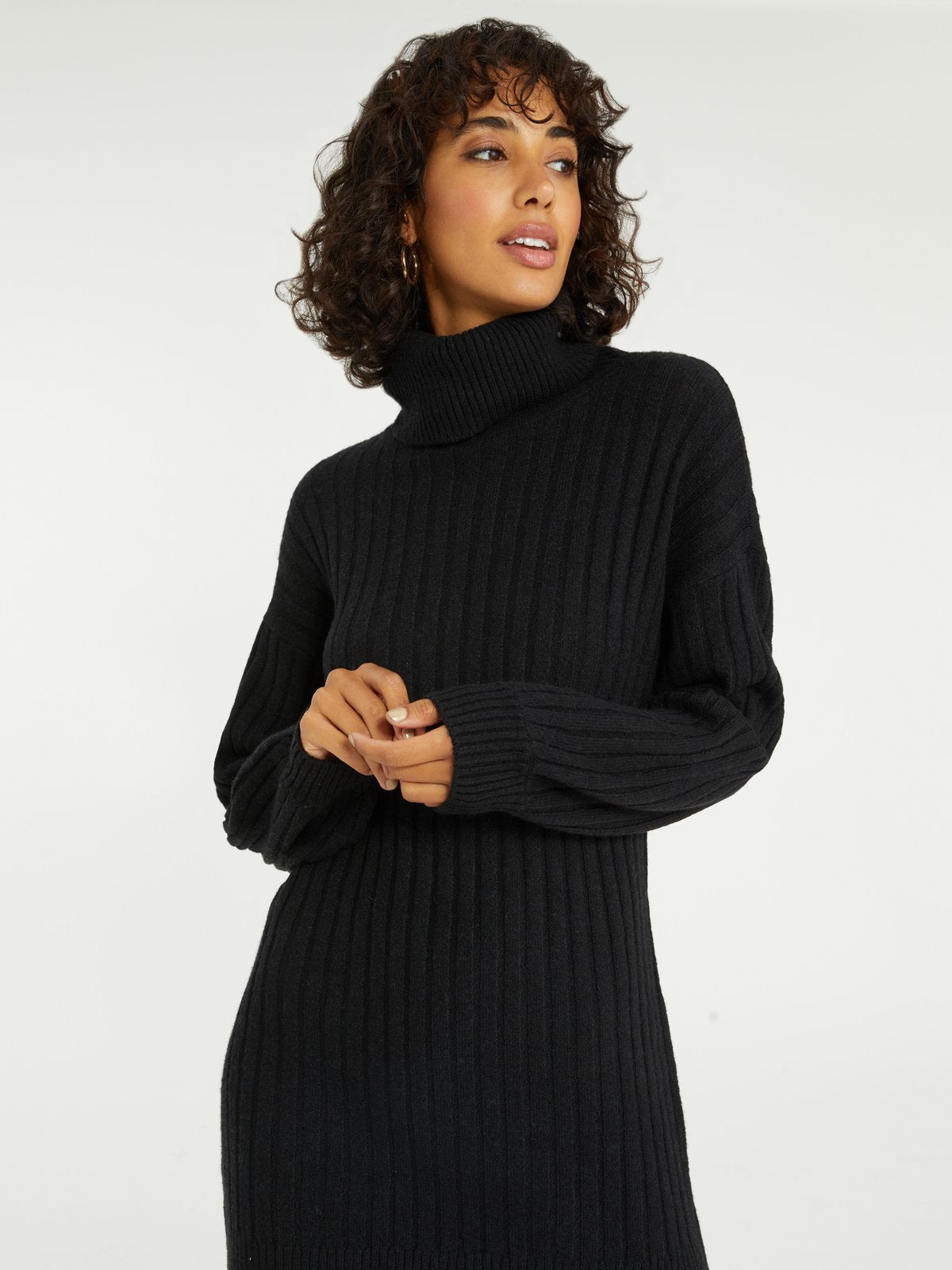 Cozy Nites Sweater Dress