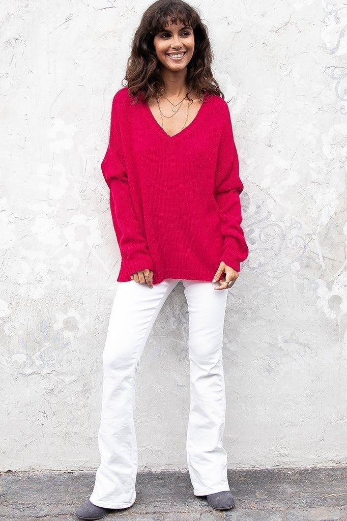 Ansel V Lightweight Sweater