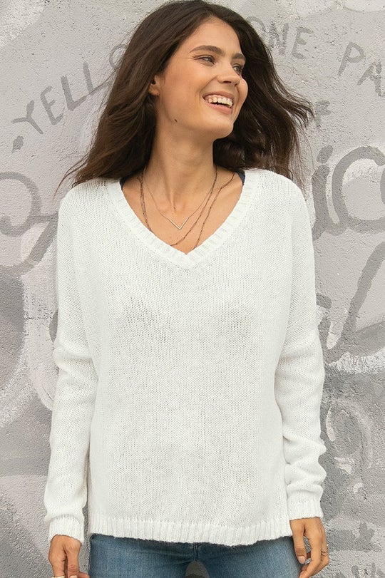 Ansel V Lightweight Sweater