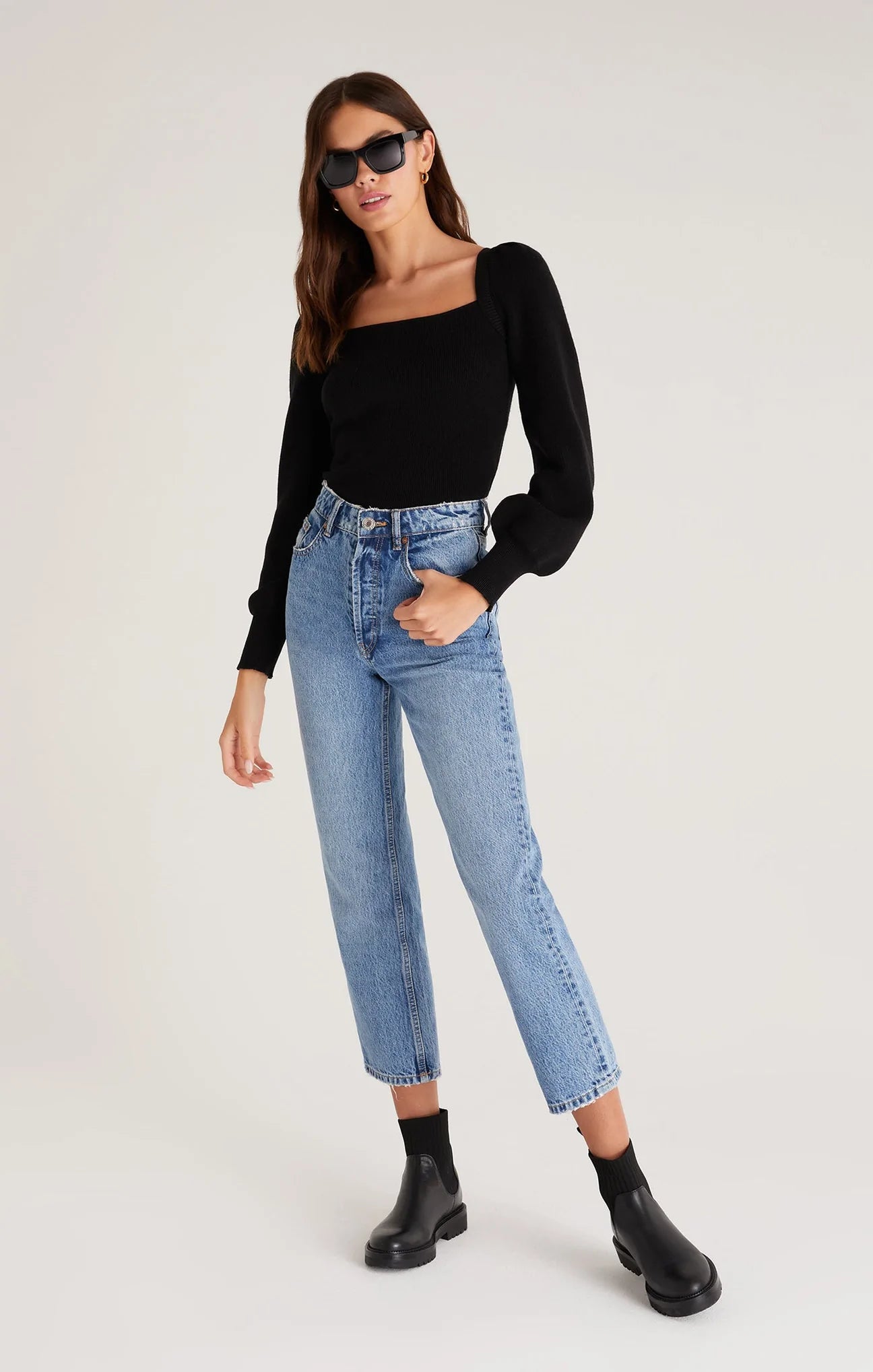 Hadley Sweater Tie Top (Additional Colors)