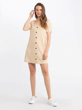 Load image into Gallery viewer, Button Up Knit Dress (Additional Colors)
