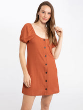Load image into Gallery viewer, Button Up Knit Dress (Additional Colors)
