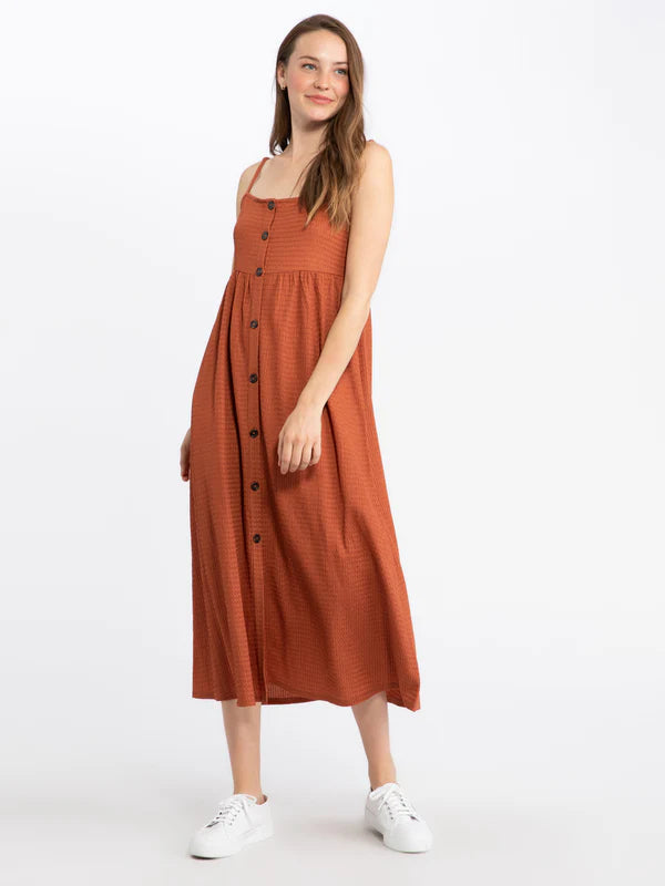 Earthy Midi Dress