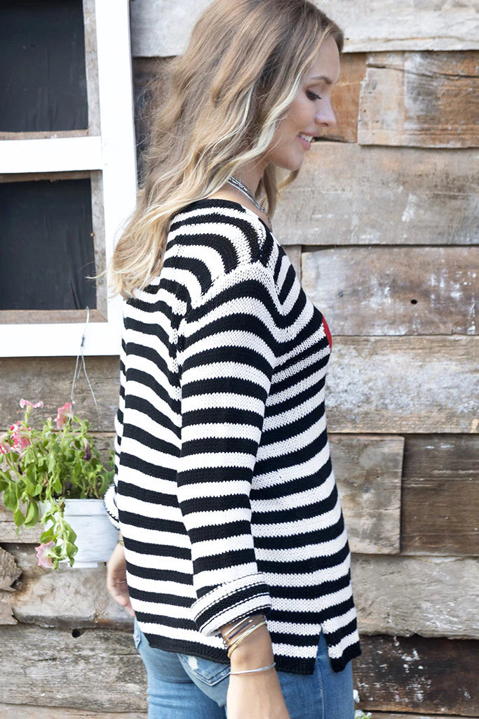 Eloise Heart V Cotton